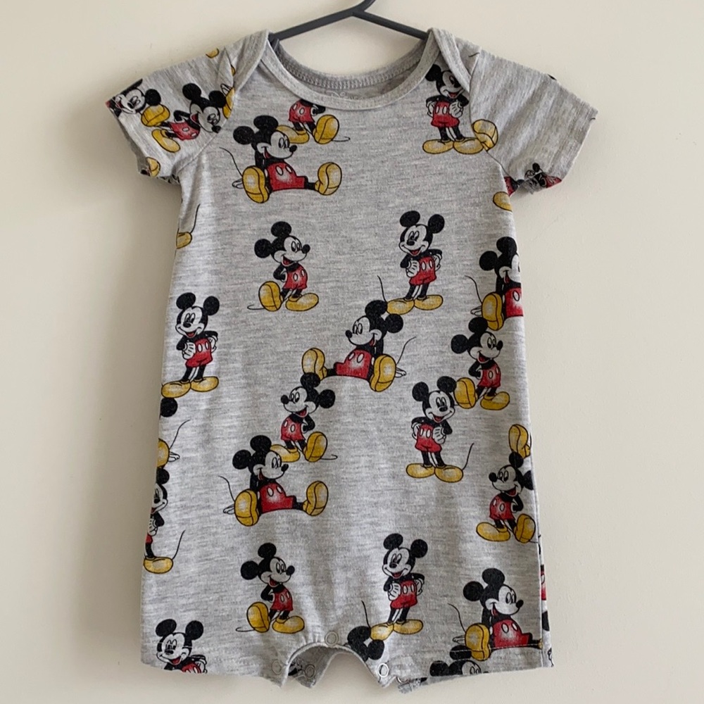 Disney Mickey Mouse Short Sleeve One Piece